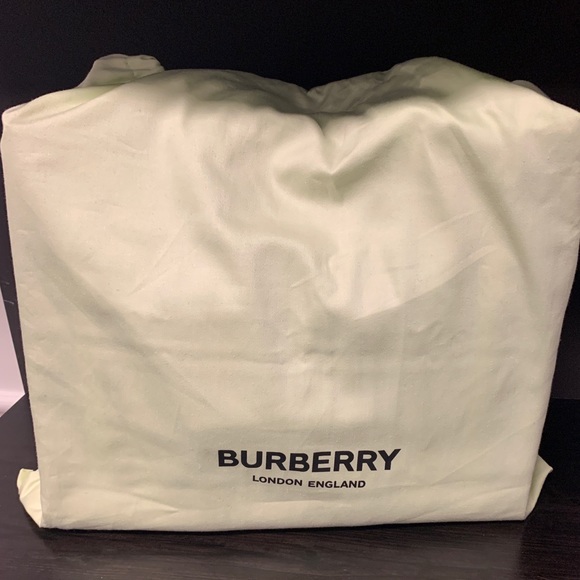 Burberry Monogram Stripe E-canvas Tote Bag - Picture 2 of 5